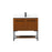 Elegant Sloane 36" Single Bathroom Vanity, Teak/Backsplash - VF42536MTK-BS