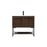Elegant Kitchen/Bath Sloane 36" Single Bathroom Vanity, Walnut - VF42536MWT