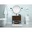 Elegant Kitchen/Bath Sloane 36" Single Bathroom Vanity, Walnut