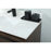 Elegant Sloane 36" Single Bathroom Vanity, Walnut/Backsplash