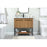 Elegant Kitchen/Bath Sloane 36" Single Bathroom Vanity, Walnut Brown
