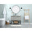 Elegant Sloane 40" Single Bathroom Vanity, Blue/Backsplash