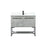 Elegant Sloane 40" Single Vanity, Concrete Grey/Backsplash - VF42540MCG-BS