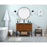 Elegant Kitchen/Bath Sloane 40" Single Bathroom Vanity, Teak