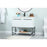 Elegant Kitchen/Bath Sloane 40" Single Bathroom Vanity, White