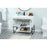 Elegant Kitchen/Bath Sloane 40" Single Bathroom Vanity, White