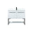Elegant Sloane 40" Single Bathroom Vanity, White/Backsplash - VF42540MWH-BS