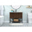 Elegant Kitchen/Bath Sloane 40" Single Bathroom Vanity, Walnut