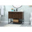 Elegant Kitchen/Bath Sloane 40" Single Bathroom Vanity, Walnut