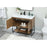 Elegant Kitchen/Bath Sloane 40" Single Bathroom Vanity, Walnut Brown