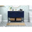 Elegant Sloane 48" Single Bathroom Vanity, Blue/Backsplash