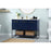 Elegant Sloane 48" Single Bathroom Vanity, Blue/Backsplash