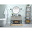 Elegant Sloane 48" Single Bathroom Vanity, Blue/Backsplash