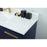 Elegant Sloane 48" Single Bathroom Vanity, Blue/Backsplash