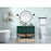 Elegant Sloane 48" Single Vanity, Concrete Grey/Backsplash