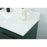 Elegant Sloane 48" Single Bathroom Vanity, Green/Backsplash