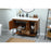 Elegant Kitchen/Bath Sloane 48" Single Bathroom Vanity, Teak
