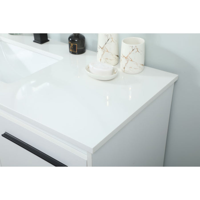 Elegant Kitchen/Bath Sloane 48" Single Bathroom Vanity, White