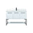 Elegant Sloane 48" Single Bathroom Vanity, White/Backsplash - VF42548MWH-BS