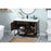 Elegant Kitchen/Bath Sloane 48" Single Bathroom Vanity, Walnut