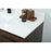 Elegant Sloane 48" Single Bathroom Vanity, Walnut/Backsplash