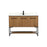 Elegant Sloane 48" Single Vanity, Walnut Brown/Backsplash - VF42548WB-BS