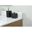 Elegant Sloane 48" Single Vanity, Walnut Brown/Backsplash