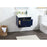 Elegant Kitchen/Bath Roman 24" Single Bathroom Vanity, Blue