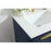 Elegant Kitchen/Bath Roman 24" Single Bathroom Vanity, Blue