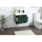 Elegant Kitchen/Bath Roman 24" Single Bathroom Vanity, Green