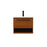 Elegant Kitchen/Bath Roman 24" Single Bathroom Vanity, Teak - VF43524MTK