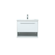 Elegant Kitchen/Bath Roman 24" Single Bathroom Vanity, White - VF43524MWH