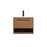 Elegant Kitchen/Bath Roman 24" Single Bathroom Vanity, Walnut Brown - VF43524WB
