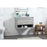 Elegant Roman 30" Single Bathroom Vanity, Concrete Grey