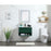 Elegant Roman 30" Single Vanity, Concrete Grey/Backsplash
