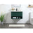Elegant Roman 30" Single Bathroom Vanity, Green/Backsplash