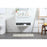 Elegant Kitchen/Bath Roman 30" Single Bathroom Vanity, White