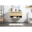 Elegant Kitchen/Bath Roman 36" Single Bathroom Vanity, Maple