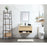 Elegant Kitchen/Bath Roman 36" Single Bathroom Vanity, Maple