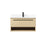 Elegant Roman 36" Single Bathroom Vanity, Maple/Backsplash - VF43536MMP-BS