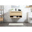 Elegant Roman 36" Single Bathroom Vanity, Maple/Backsplash