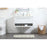 Elegant Kitchen/Bath Roman 36" Single Bathroom Vanity, White