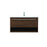 Elegant Kitchen/Bath Roman 36" Single Bathroom Vanity, Walnut - VF43536MWT