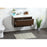 Elegant Kitchen/Bath Roman 36" Single Bathroom Vanity, Walnut