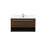 Elegant Roman 36" Single Bathroom Vanity, Walnut/Backsplash - VF43536MWT-BS