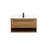 Elegant Roman 36" Single Bathroom Vanity, Walnut Brown/Backsplash - VF43536WB-BS