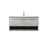 Elegant Roman 40" Single Bathroom Vanity, Concrete Grey - VF43540MCG