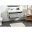 Elegant Roman 40" Single Bathroom Vanity, Concrete Grey