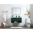 Elegant Roman 40" Single Vanity, Concrete Grey/Backsplash