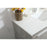 Elegant Roman 40" Single Vanity, Concrete Grey/Backsplash